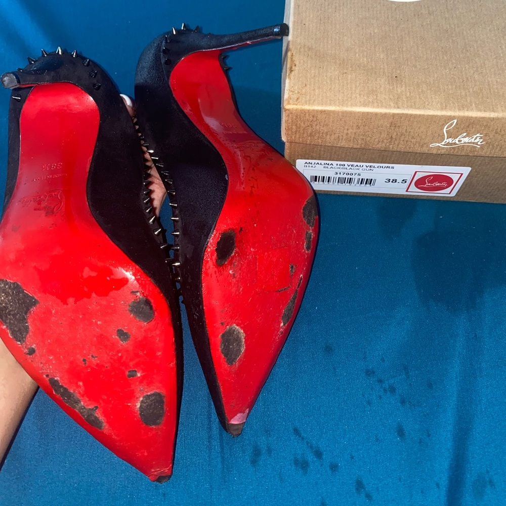 Christian Louboutin Size 38.5 worn only once